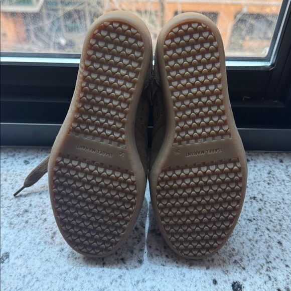 Isabel Marant Bobby perforated suede wedge sneakers brand new size 36 - Picture 3 of 8